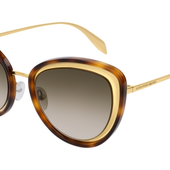 ALEXANDER MCQUEEN ACETATE CATEYE SUNGLASSes